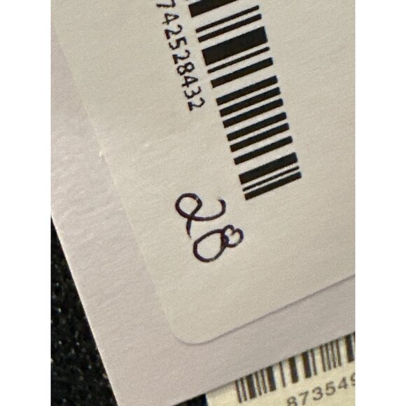 Anthropologie Black Shimmer V-Neck Knit Sweater Top Size S Made In Turkey - Picture 7 of 7